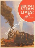 Book cover of British Steam Lives! by GARRATT, Colin